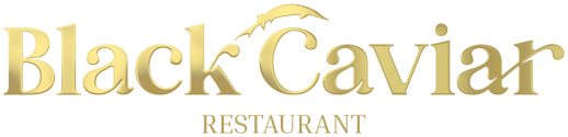 Black Caviar European Restaurant Logo